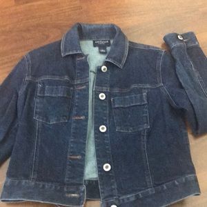 Ann Taylor Stretch Jean Jacket